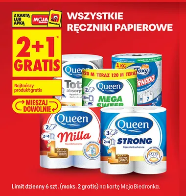 Ręczniki papierowe promocja w Biedronka