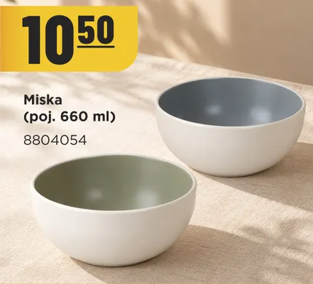 Miska 660 ml promocja w MR. DIY