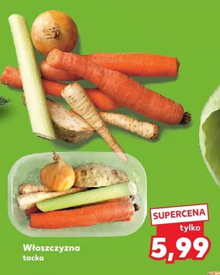 Włoszczyzna tacka Kaufland promocja w Kaufland