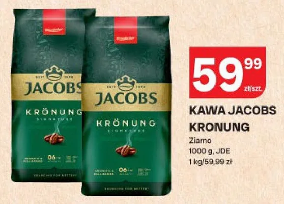 Kawa Kronung Ziarna promocja w Chorten