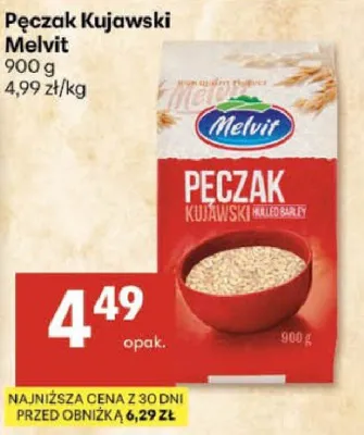 Pęczak Kujawski Melvit promocja w Delikatesy Centrum