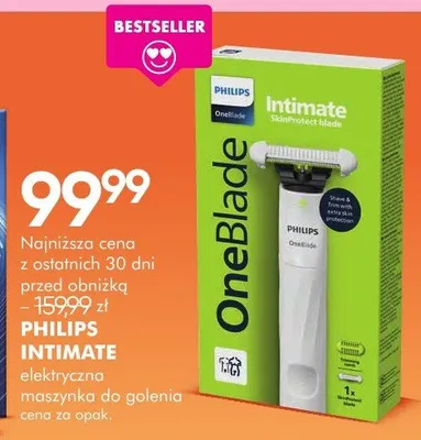 Elektryczna szczoteczka do golenia intimate promocja w Super-Pharm