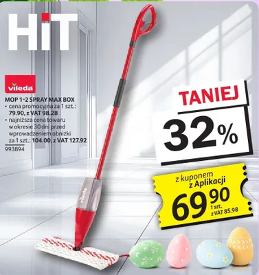 Mop Vileda 1-2 Spray Max Box promocja w Selgros