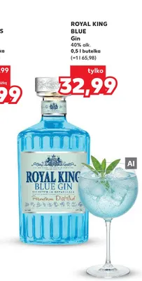 Gin Royal King Blue promocja w Kaufland