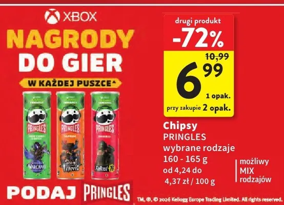 Chipsy promocja w Intermarche