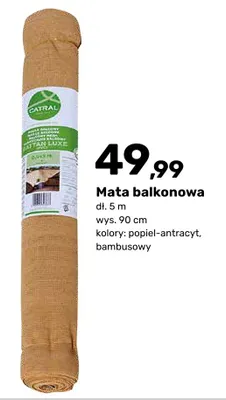 Mata balkonowa promocja w Bricomarche