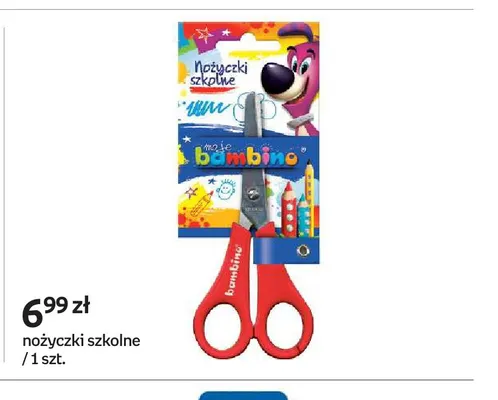 Nożyczki szkolne Bambino promocja w Empik