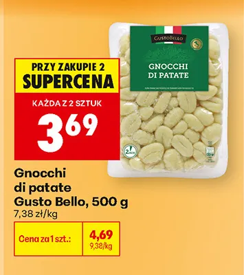 Gnocchi di patate Gusto Bello promocja w Biedronka
