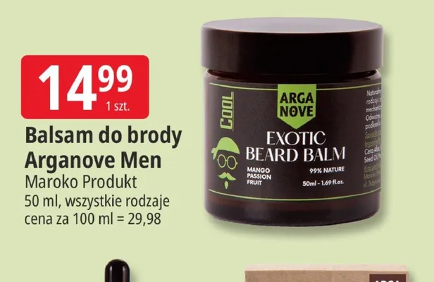 Balsam do brody Arganove Men promocja w Leclerc