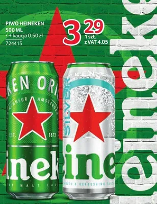 Piwo Heineken 500 ml promocja w Selgros