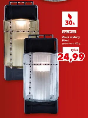 Znicz szklany s-274 promocja w Kaufland
