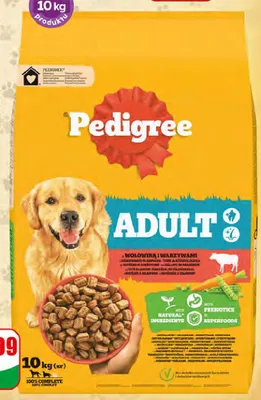 Sucha karma dla psa z wołowiną Pedigree promocja w Dino