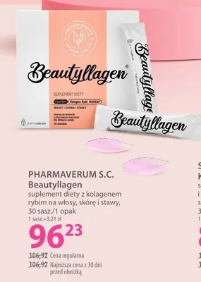 Suplement diety z kolagenem Beautyllagen promocja w Hebe