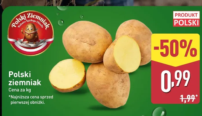 Polski ziemniak promocja w Aldi