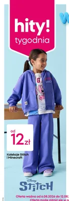 Kolekcja odzieży dziecięcej Disney Stitch promocja w Pepco