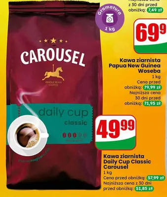 Kawa ziarnista Daily Cup Classic promocja w Dino