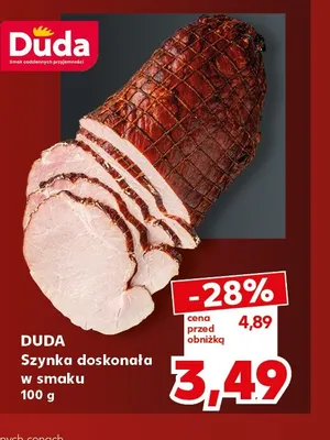 Szynka doskonała w smaku Duda promocja w Kaufland