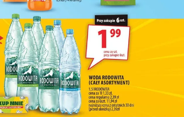 Woda Rodowita promocja w Arhelan