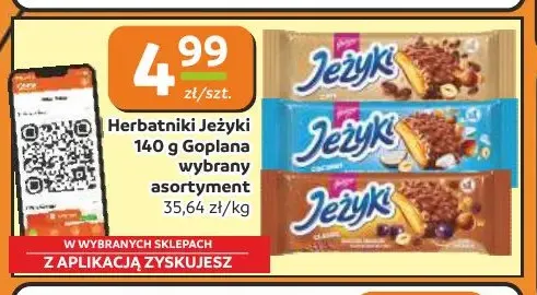 Herbatniki Jeżyki Goplana promocja w Gama