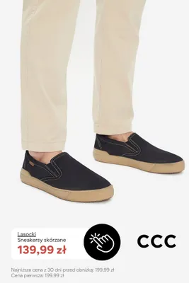 Sneakersy skórzane Lasocki promocja w CCC