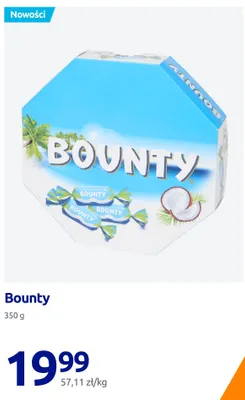 Praliny Bounty promocja w Action