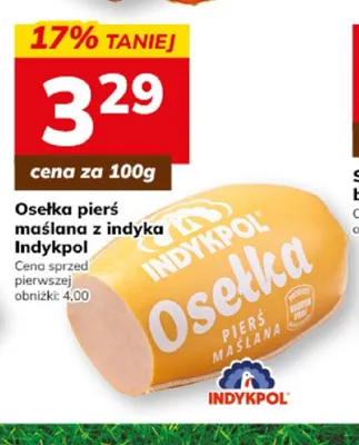 Osełka pierś maślana z indyka Indykpol promocja w Hitpol