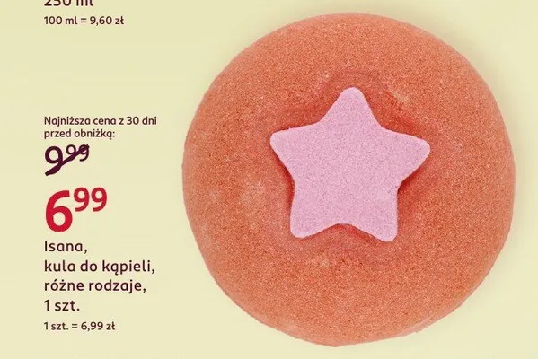 Musując kula do kąpieli t-rex Hydrozaurus promocja w Rossmann