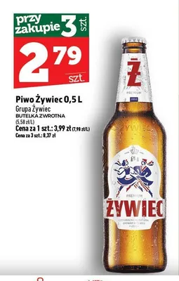 Piwo Żywiec Premium promocja w TOPAZ