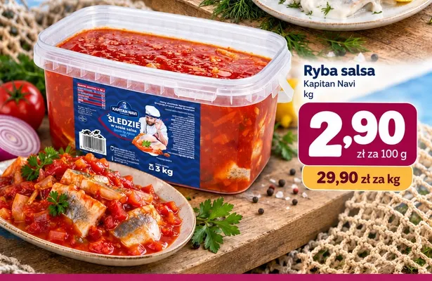 Ryba salsa Kapitan Navi promocja w emma MARKET