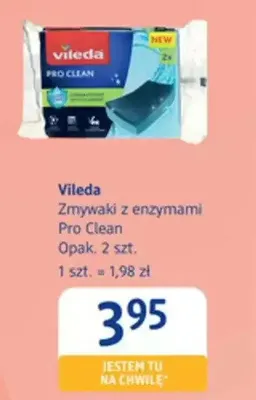 Zmywaki z enzymami Pro Clean promocja w Drogerie DM