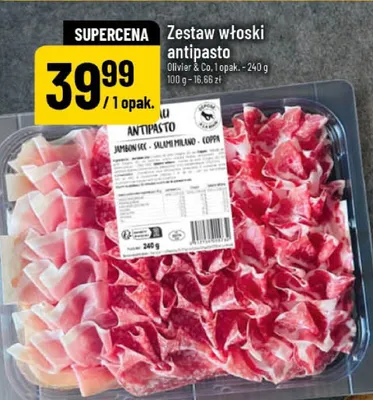 Zestaw włoski antipasto promocja w POLOmarket