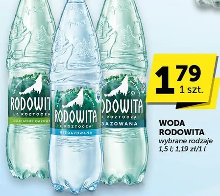 Woda Rodowita promocja w Groszek