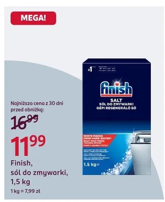 Sól do zmywarki promocja w Rossmann