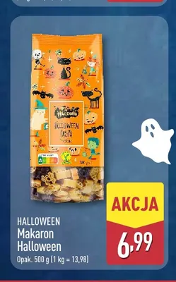 Makaron Halloween promocja w Aldi