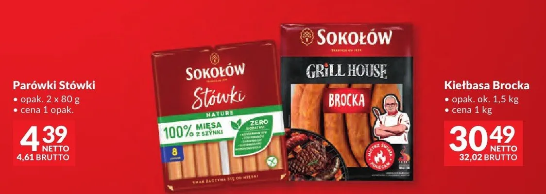 Kiełbasa Brocka promocja w Makro