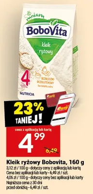 Kleik ryżowy Bobovita, 160 g promocja w Twój Market