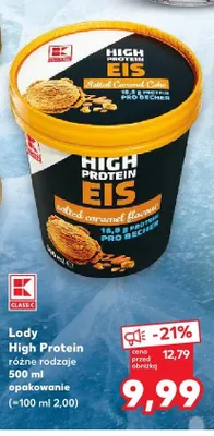 Lody High Protein K-Classic promocja w Kaufland