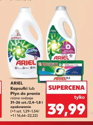 Płyn do prania Ariel promocja w Kaufland