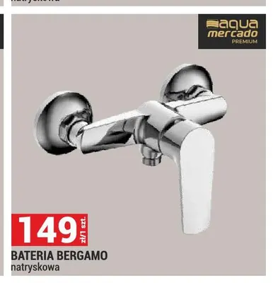 Bateria natryskowa Aqua Mercado Bergamo promocja w Merkury Market