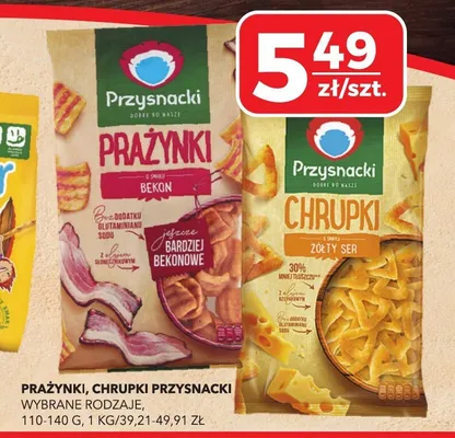 Chrupki Przysnacki żółty ser promocja w Top Market