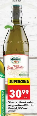 Oliwa z oliwek extra vergine Non Filtrato Monini promocja