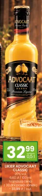 Likier Advocaat Classic promocja w Twój Market