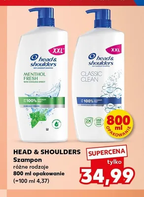 Szampon do włosów Head & Shoulders Classic Clean promocja w Kaufland