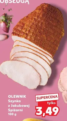 Szynka z jakubowej spiżarni Olewnik promocja w Kaufland
