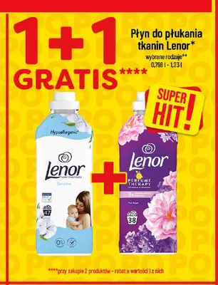 Płyn do płukania tkanin Lenor Perfume Therapy promocja w POLOmarket