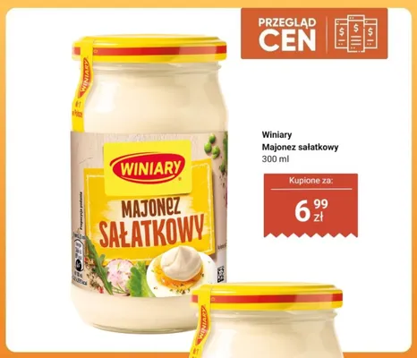 Majonez sałatkowy Winiary promocja w Dino