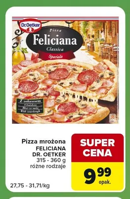 Pizza mrożona Feliciana Dr. Oetker promocja w Carrefour Express