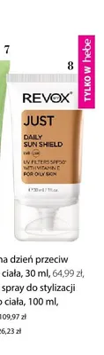 Krem przeciwsłoneczny z SPF 50 do cery tłustej Revox Just Daily Sun Shield promocja w Hebe