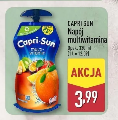 Napój multiwitamina Capri Sun promocja w Aldi
