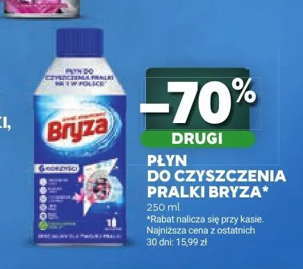 Płyn do czyszczenia pralek Bryza promocja w Stokrotka